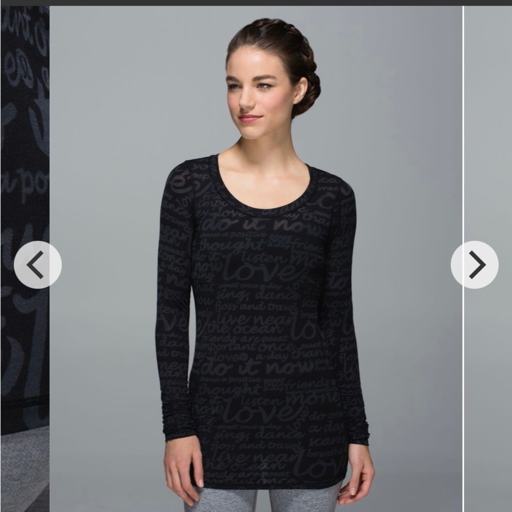 Lululemon Daily Practice Long Sleeve Top